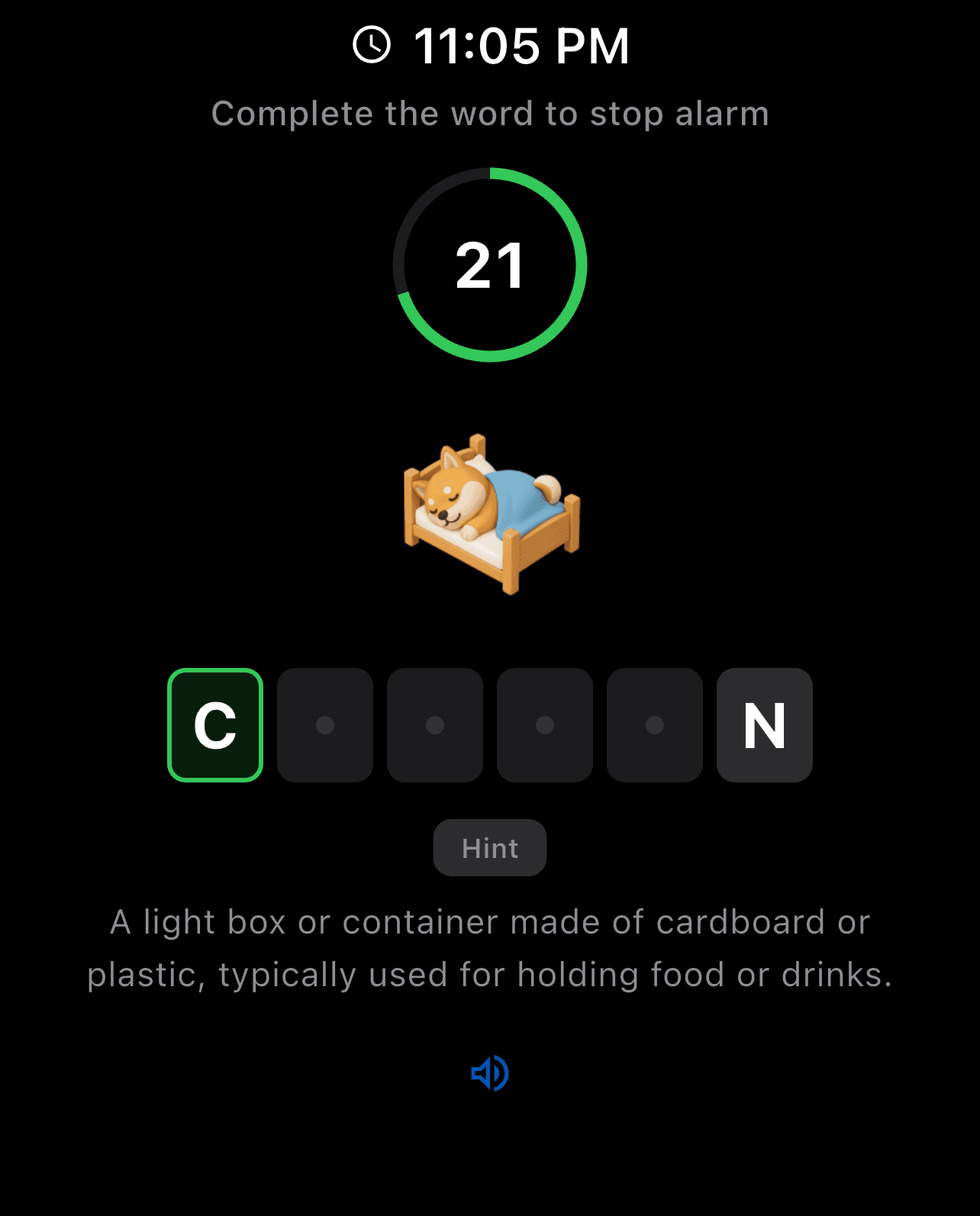 Flashcards Alarm — alarm quiz